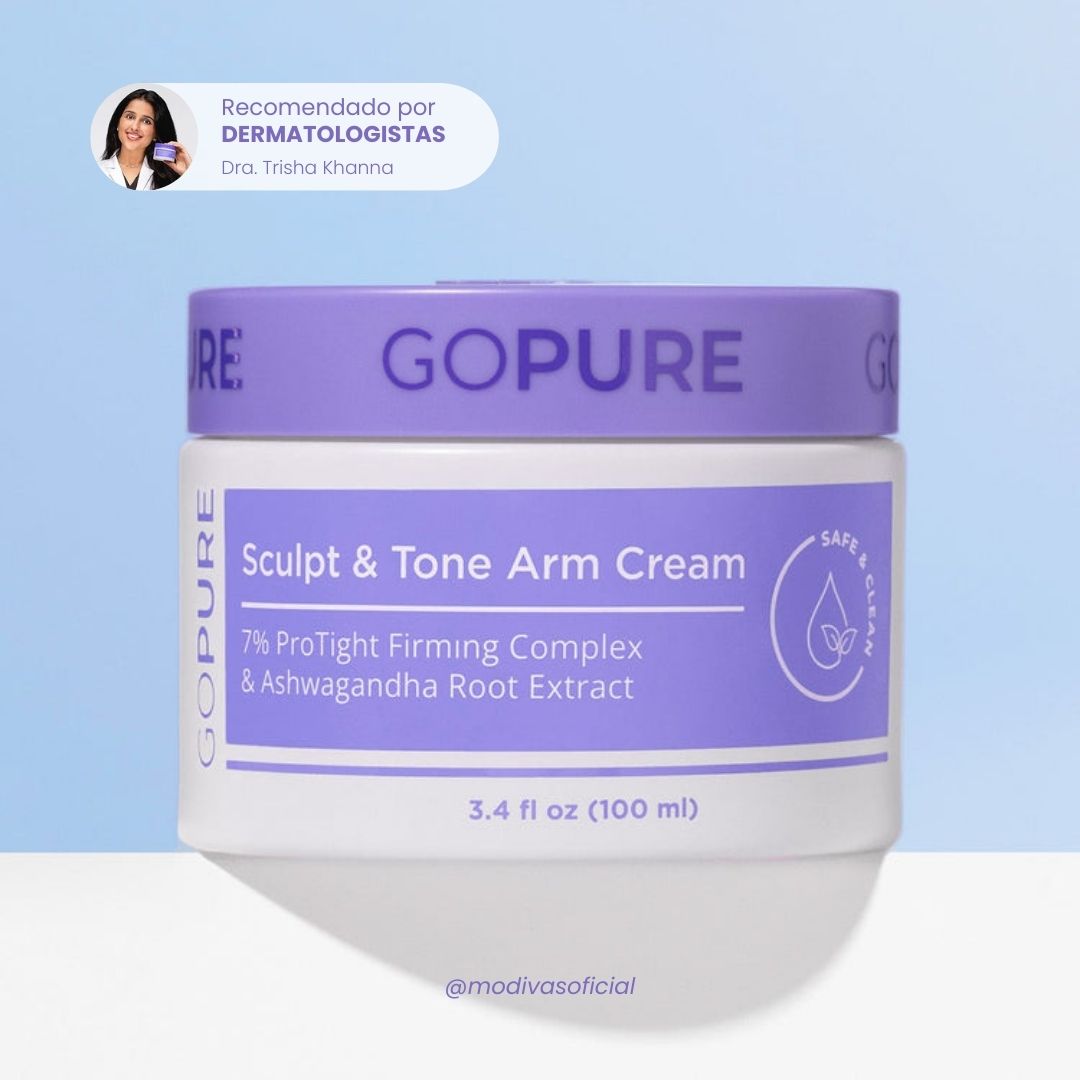 Creme Anti-Estrias e Flacidez Sculpt & Tone GOPURE / PELE E AUTOESTIMA 100% RECUPERADA