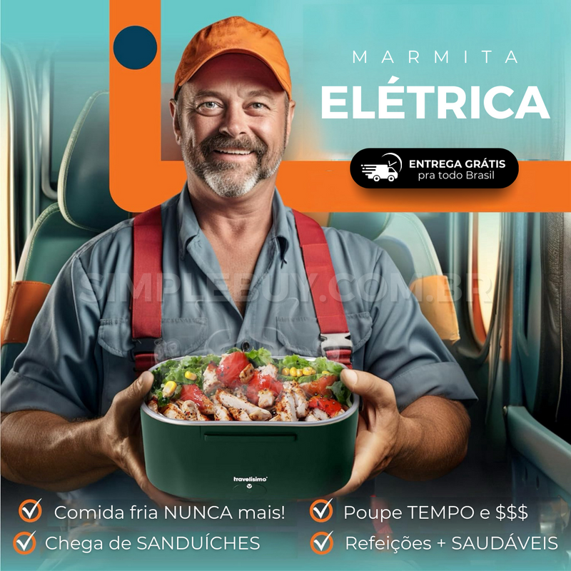 Marmita Elétrica Bivolt | FRETE GRÁTIS