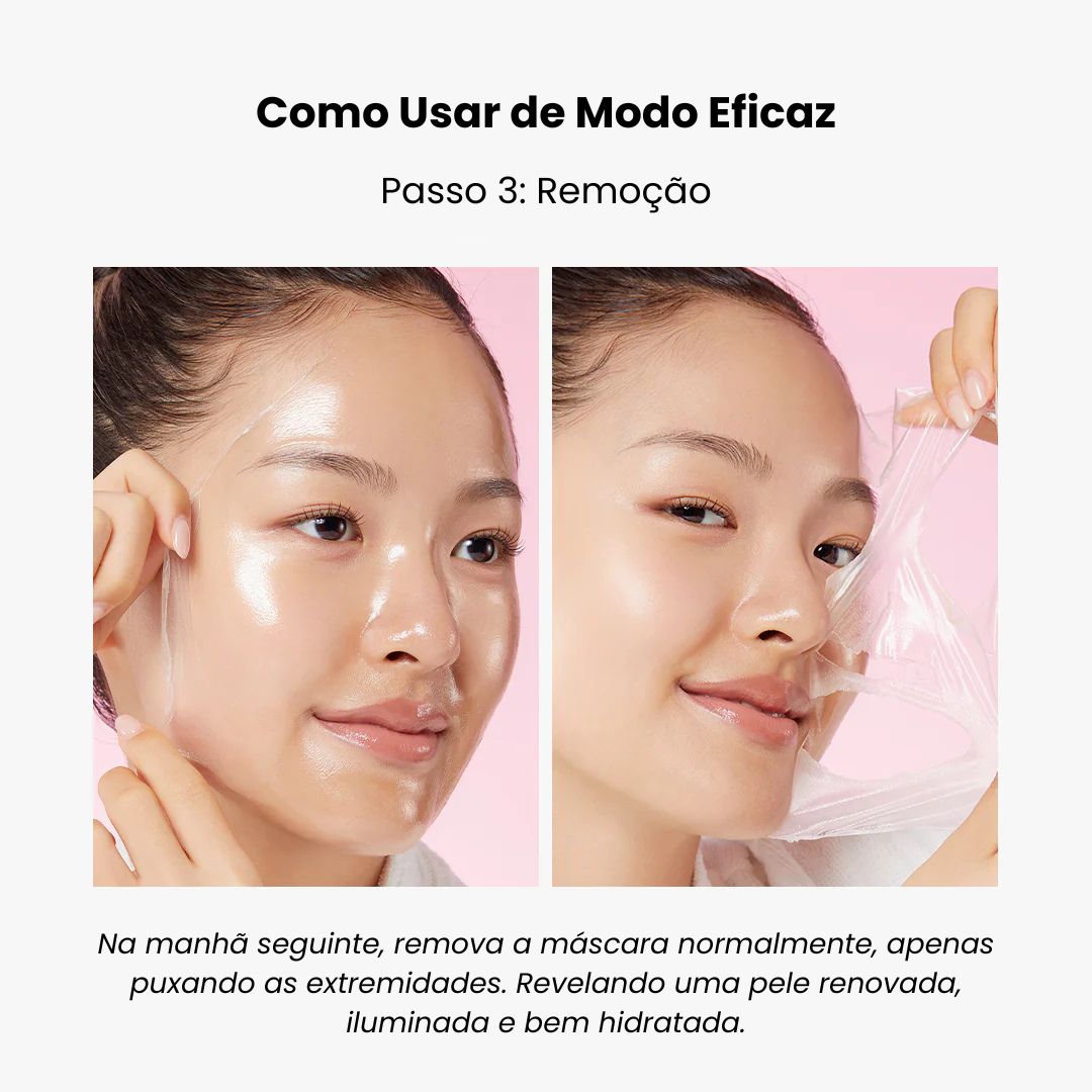 Máscara de Colágeno Korean Viral + BRINDE EXCLUSIVO