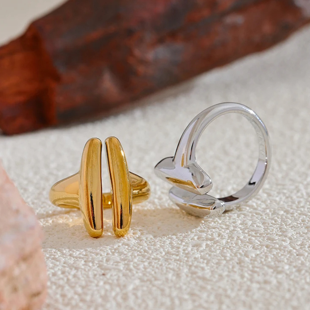 Anel com Abertura Minimalista