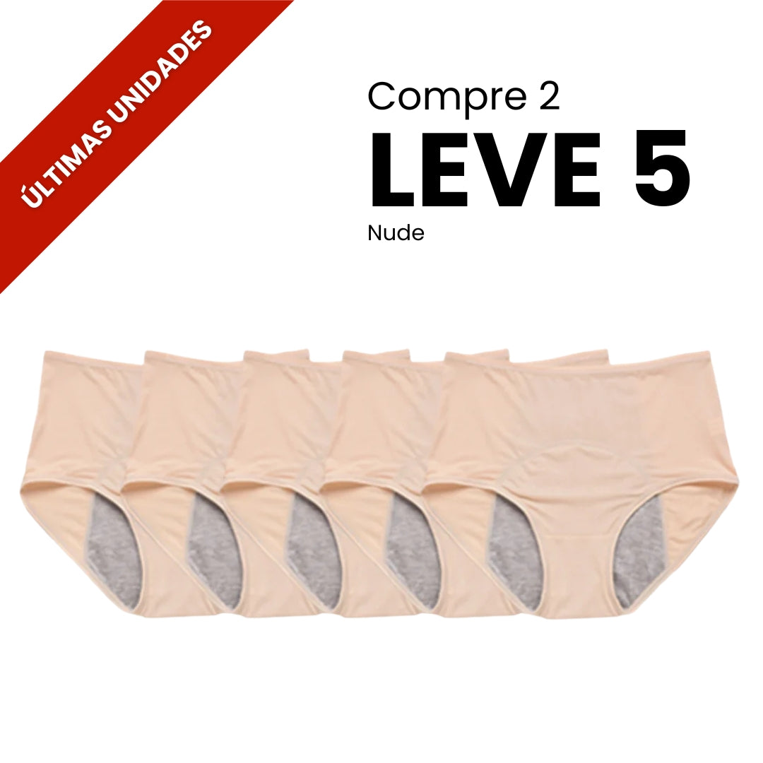 Calcinha Comfort. Antivazamento Para Incontinência Urinária - Conforto e Proteção o dia todo!