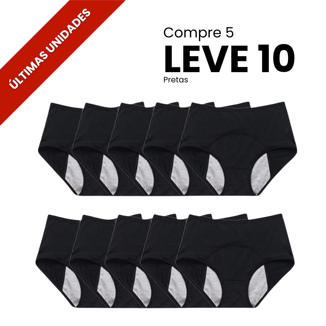 Calcinha Comfort. Antivazamento Para Incontinência Urinária - Conforto e Proteção o dia todo!