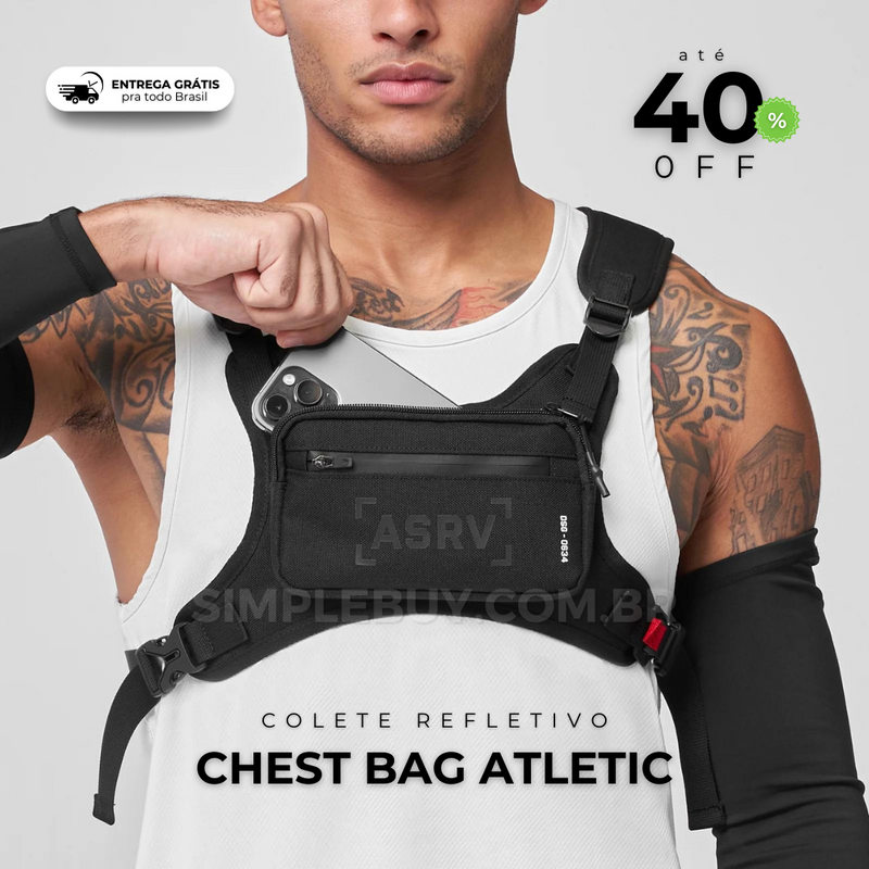 Colete Peitoral Refletivo - Chest Bag Atletic®
