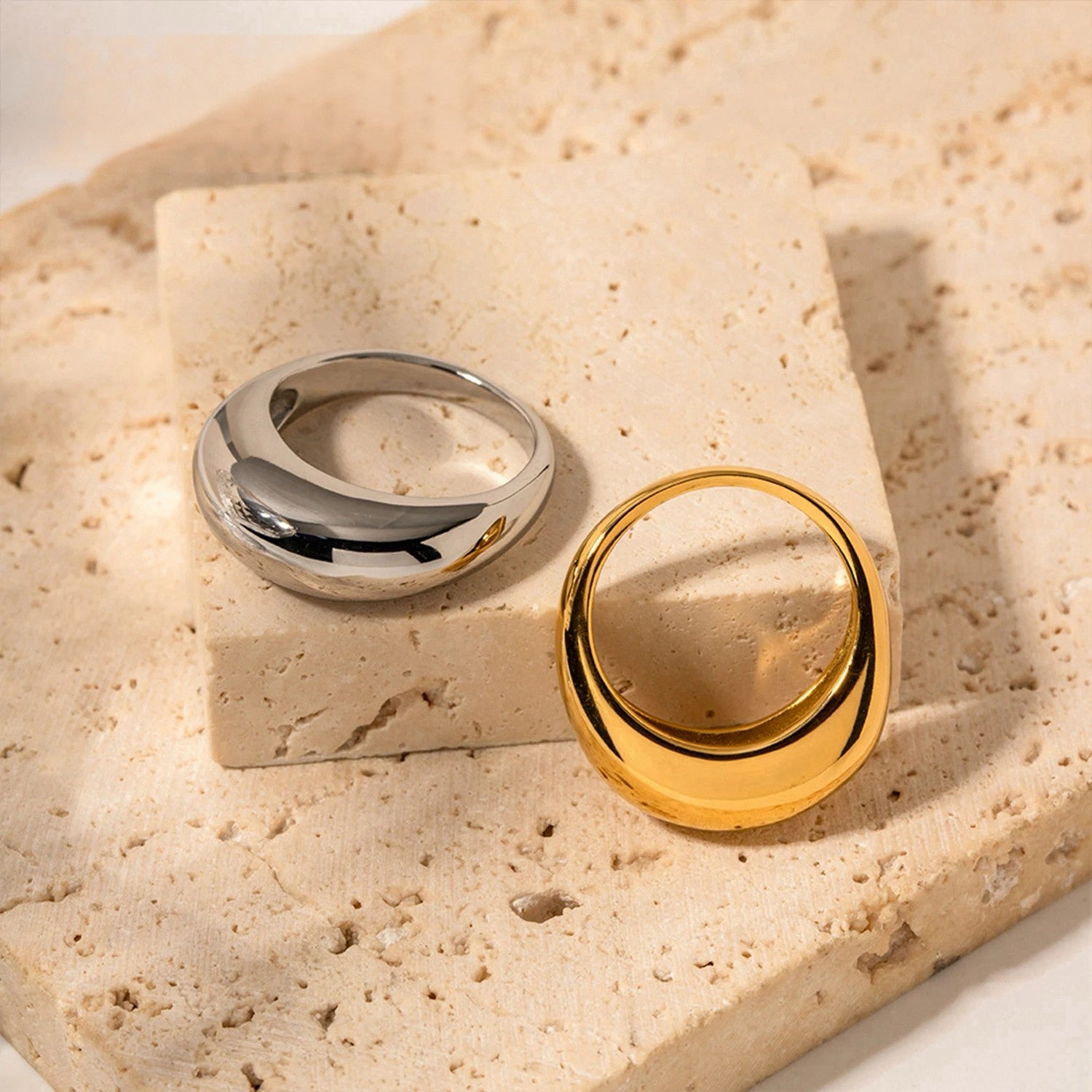 Anel em Arco Minimalista