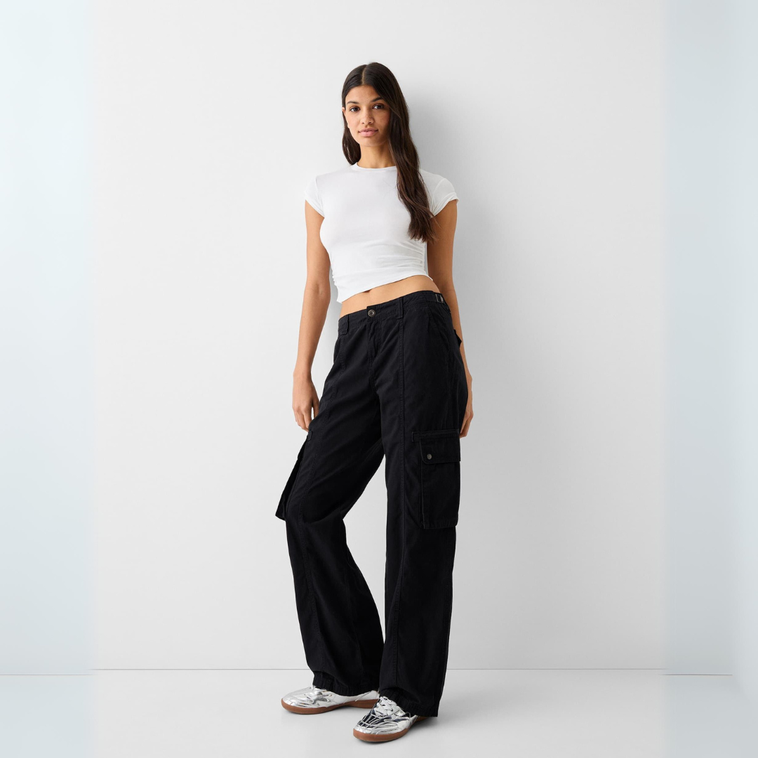 Calça Cargo Ajustável Curve Perfect - PAGUE 1, LEVE 2!