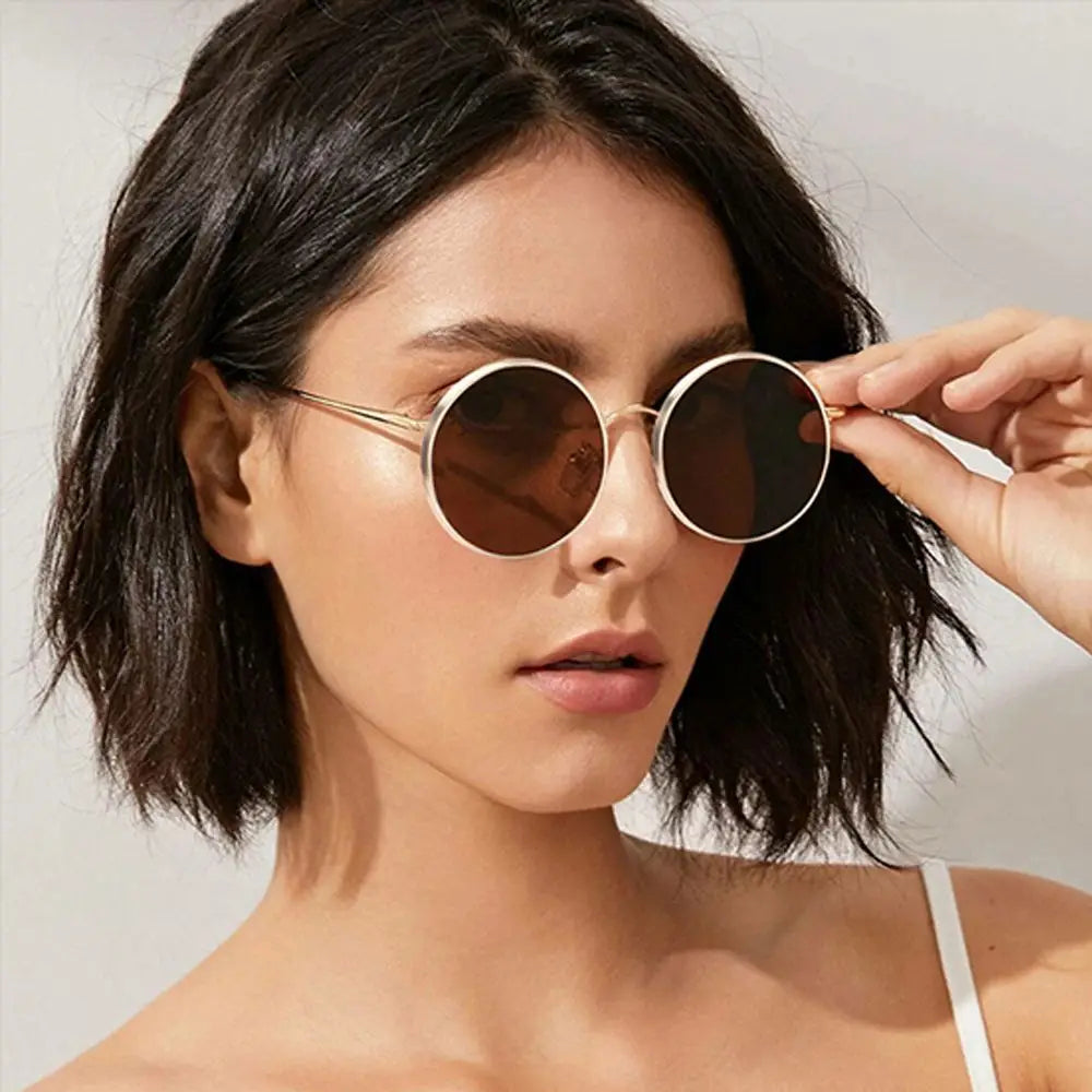 Óculos de Sol Redondo