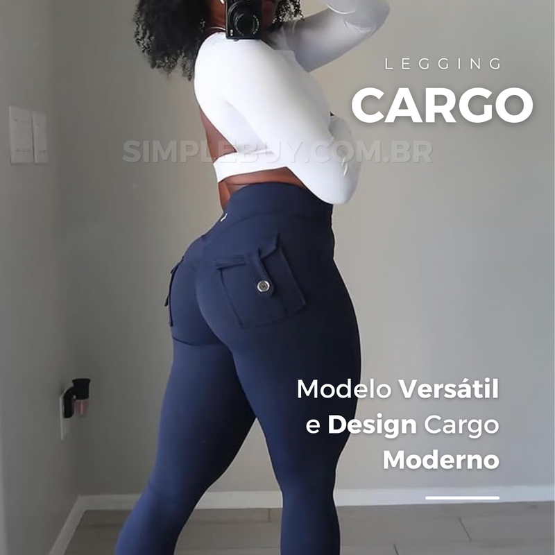 Legging Cargo Chic Modeladora® - COMPRE 2 LEVE 3 | FRETE GRÁTIS