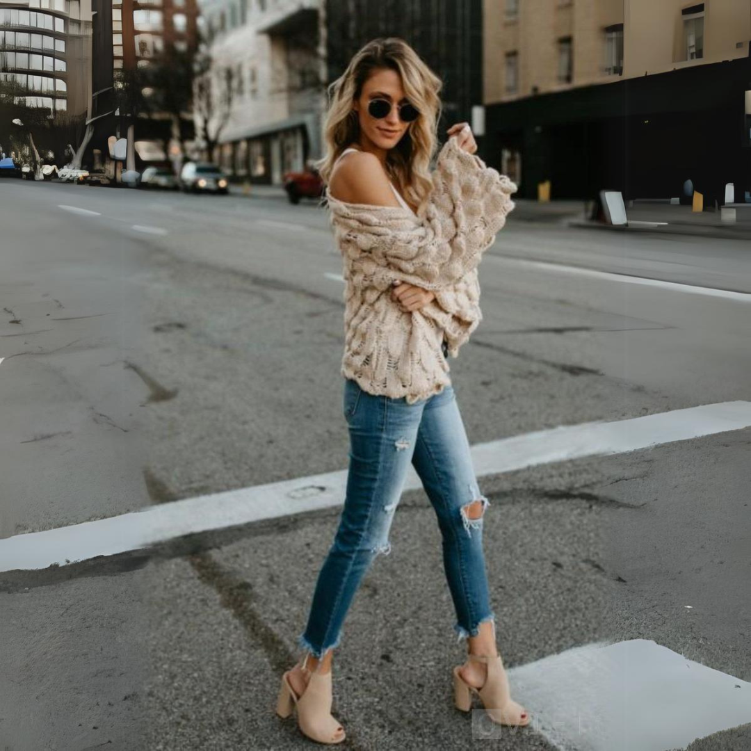 Salto Feminino Quadrado Roberta