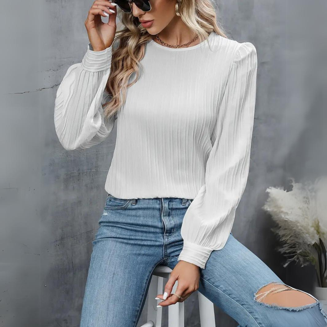 Blusa Feminina Manga Longa Princesa