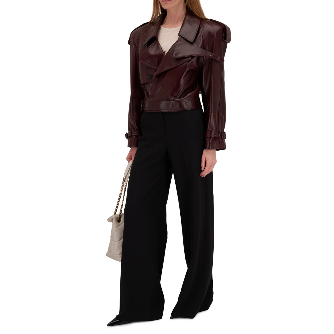 Jaqueta de Couro Modern Cherry