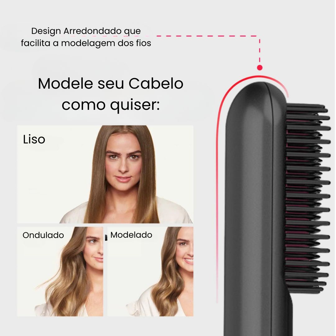 Escova Modeladora Portátil Innova Glow 3D