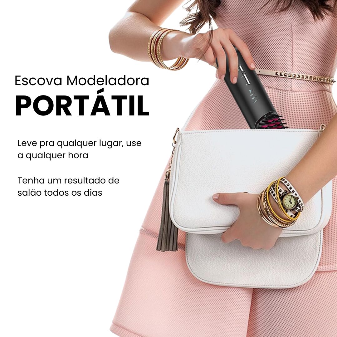 Escova Modeladora Portátil Innova Glow 3D
