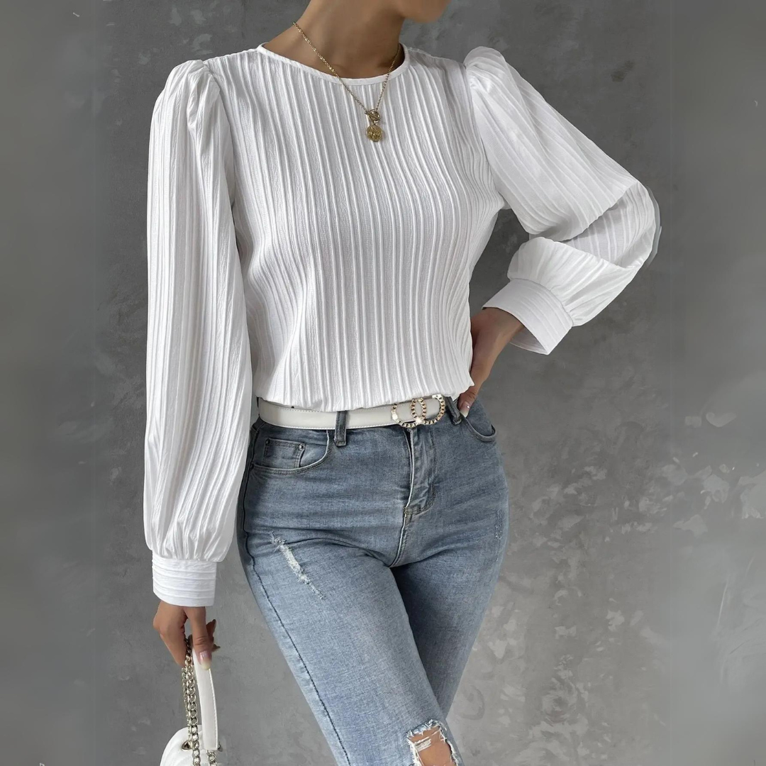 Blusa Feminina Manga Longa Princesa