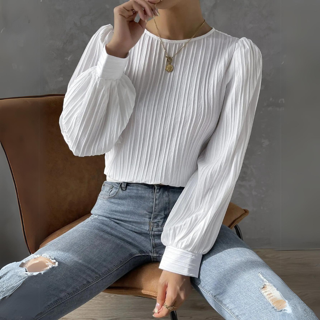 Blusa Feminina Manga Longa Princesa