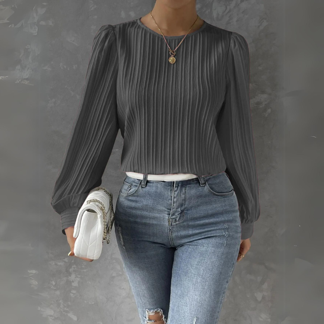 Blusa Feminina Manga Longa Princesa