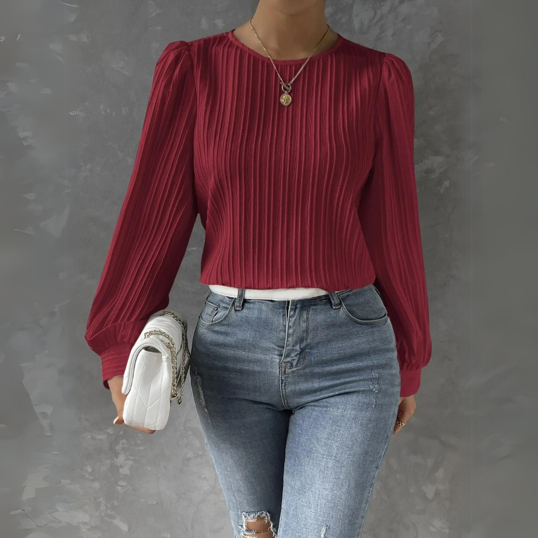 Blusa Feminina Manga Longa Princesa