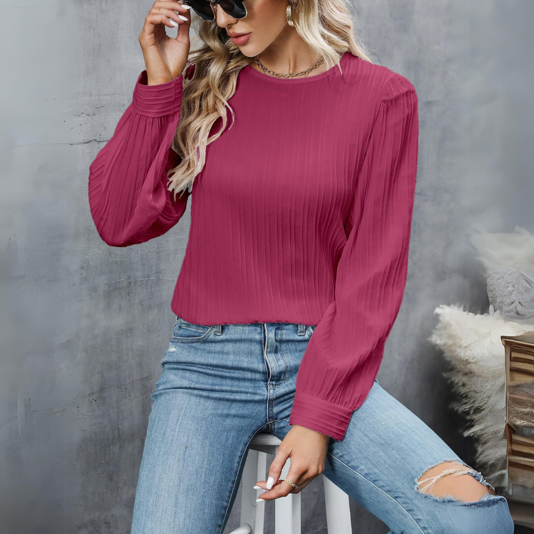 Blusa Feminina Manga Longa Princesa