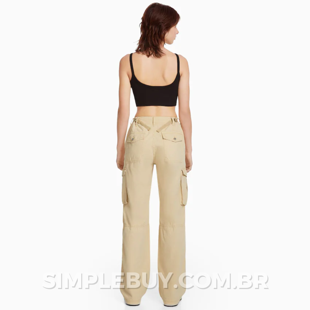 Calça Cargo - Curve Perfect 🔥 ÚLTIMO DIA DE PROMOÇÃO 🔥