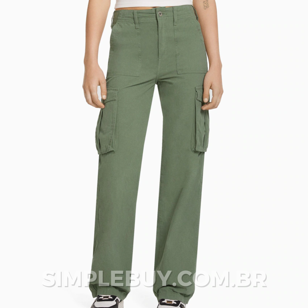 Calça Cargo - Curve Perfect 🔥 ÚLTIMO DIA DE PROMOÇÃO 🔥