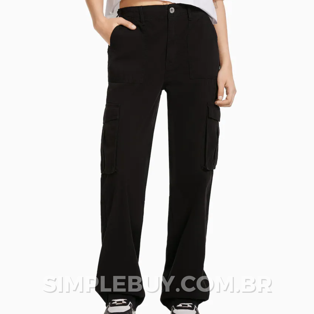 Calça Cargo - Curve Perfect 🔥 ÚLTIMO DIA DE PROMOÇÃO 🔥