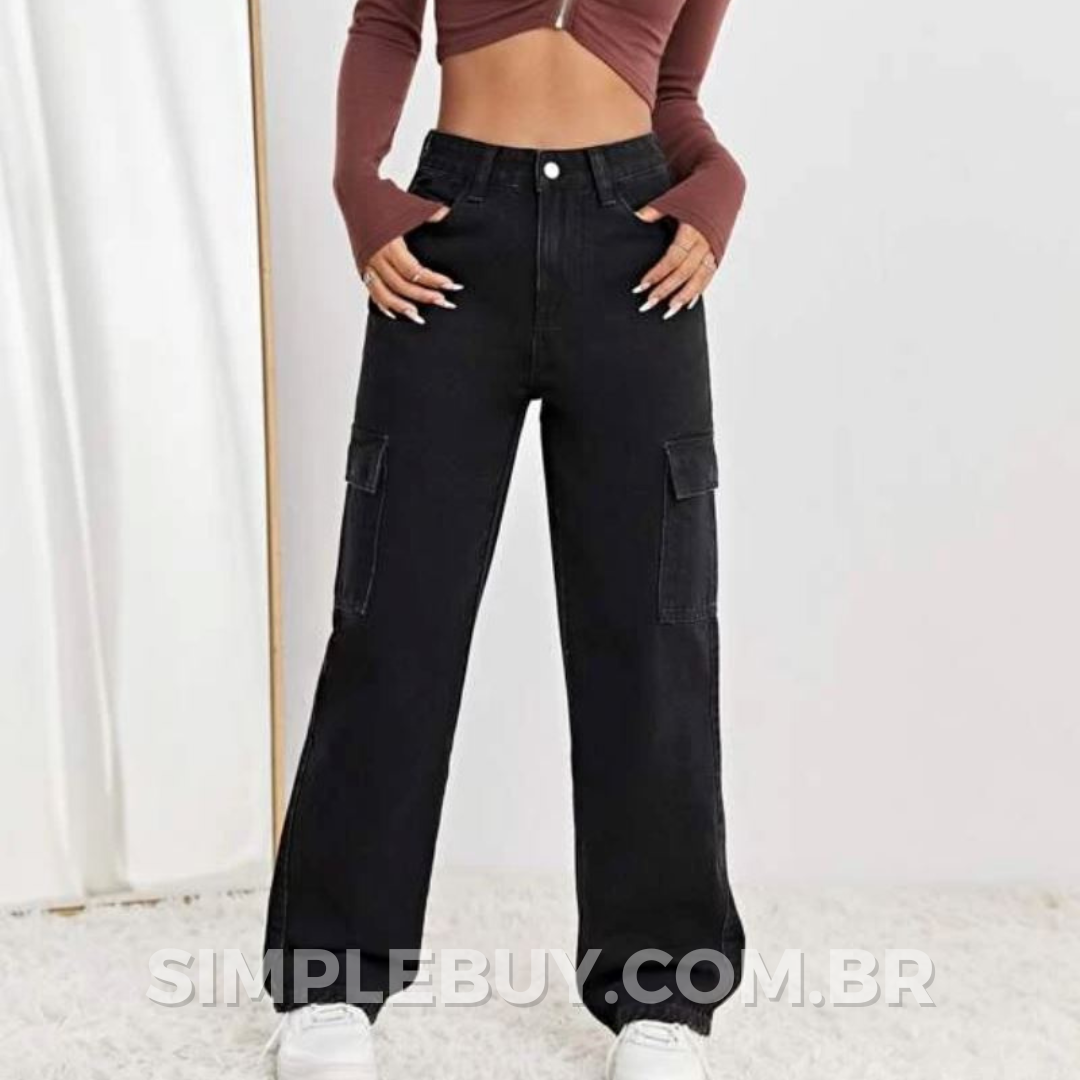Calça Cargo - Curve Perfect 🔥 ÚLTIMO DIA DE PROMOÇÃO 🔥