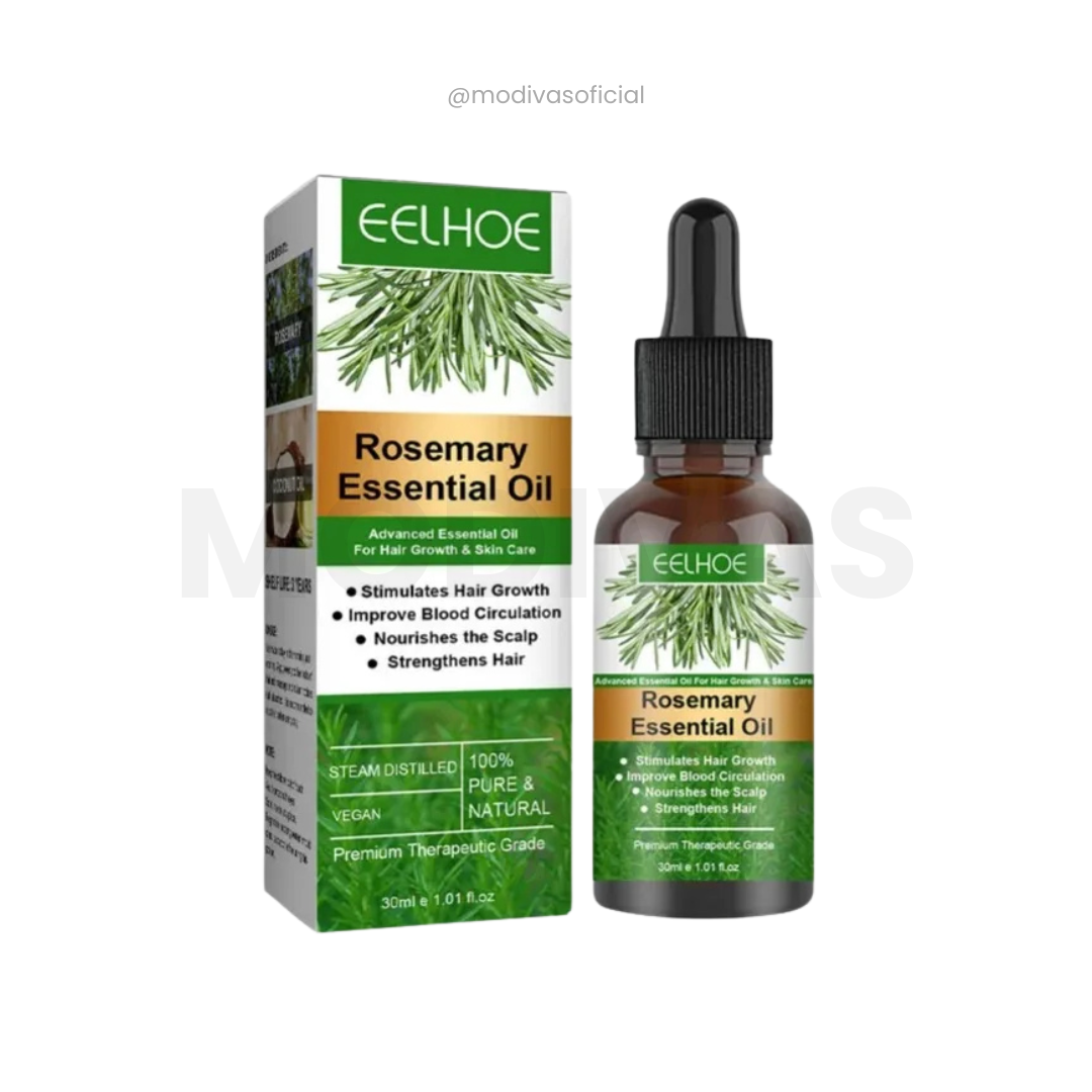Óleo Essencial de Alecrim: Crescimento e Fortalecimento Capilar