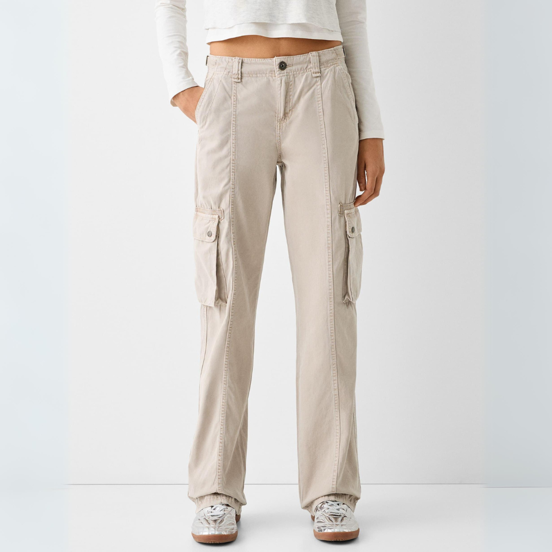 Calça Cargo Ajustável Curve Perfect - PAGUE 1, LEVE 2!