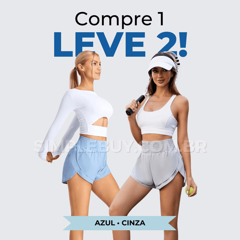 Shorts Lulu Lemon Feminino - COMPRE 1, LEVE 2