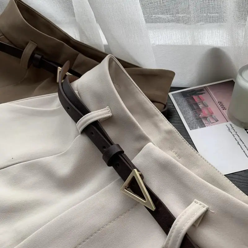 Shorts Alfaiataria Casual com Cinto