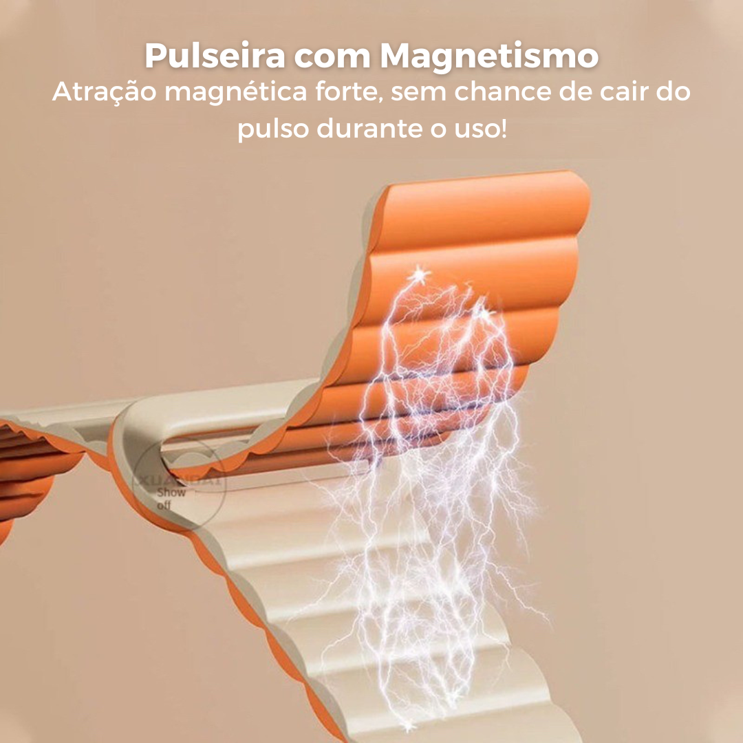 Smartwatch Mi Band 7 com Pulseira Magnética