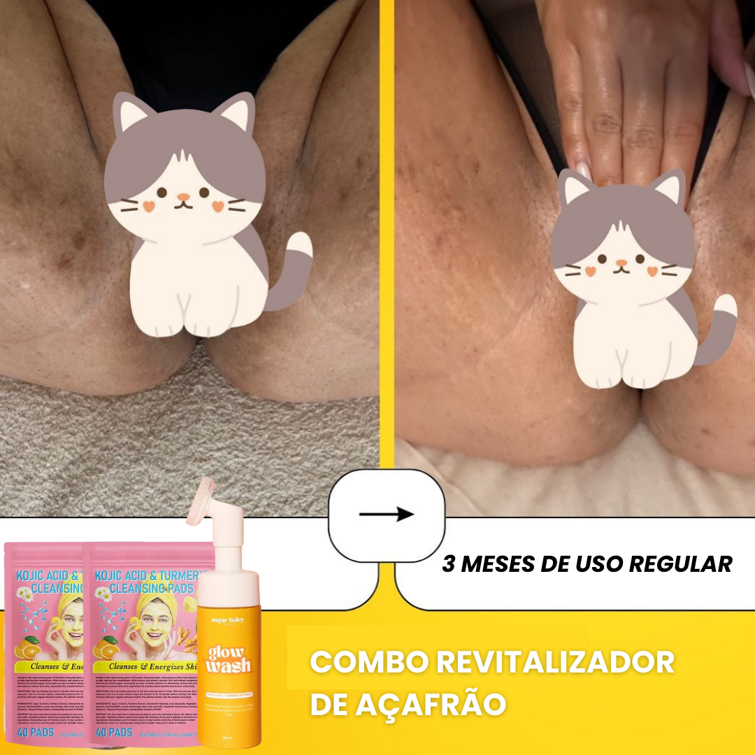 Combo Revitalizador de Açafrão - COMPRE 1, LEVE 2 + BRINDE EXCLUSIVO