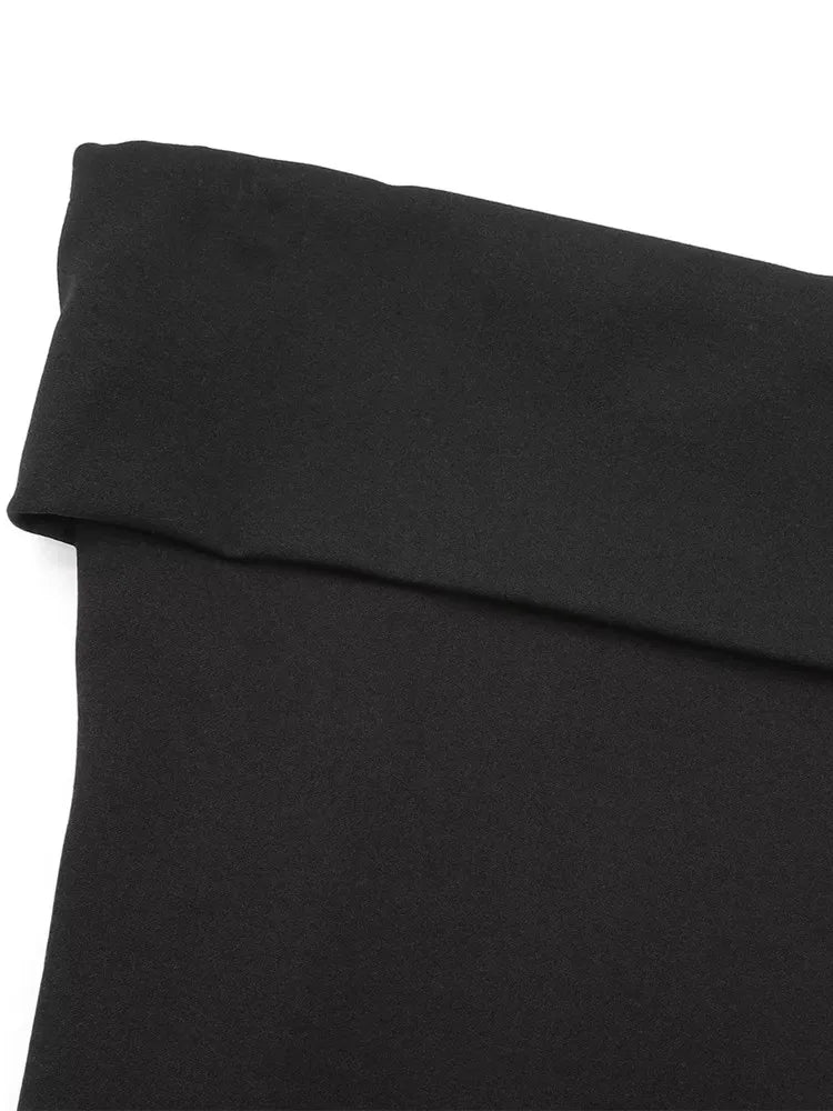 Blusa Tomara que Caia com Fenda