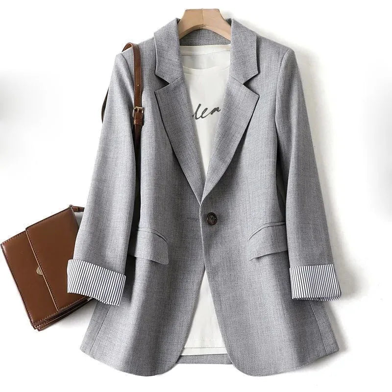 Blazer Feminino Casual Officer