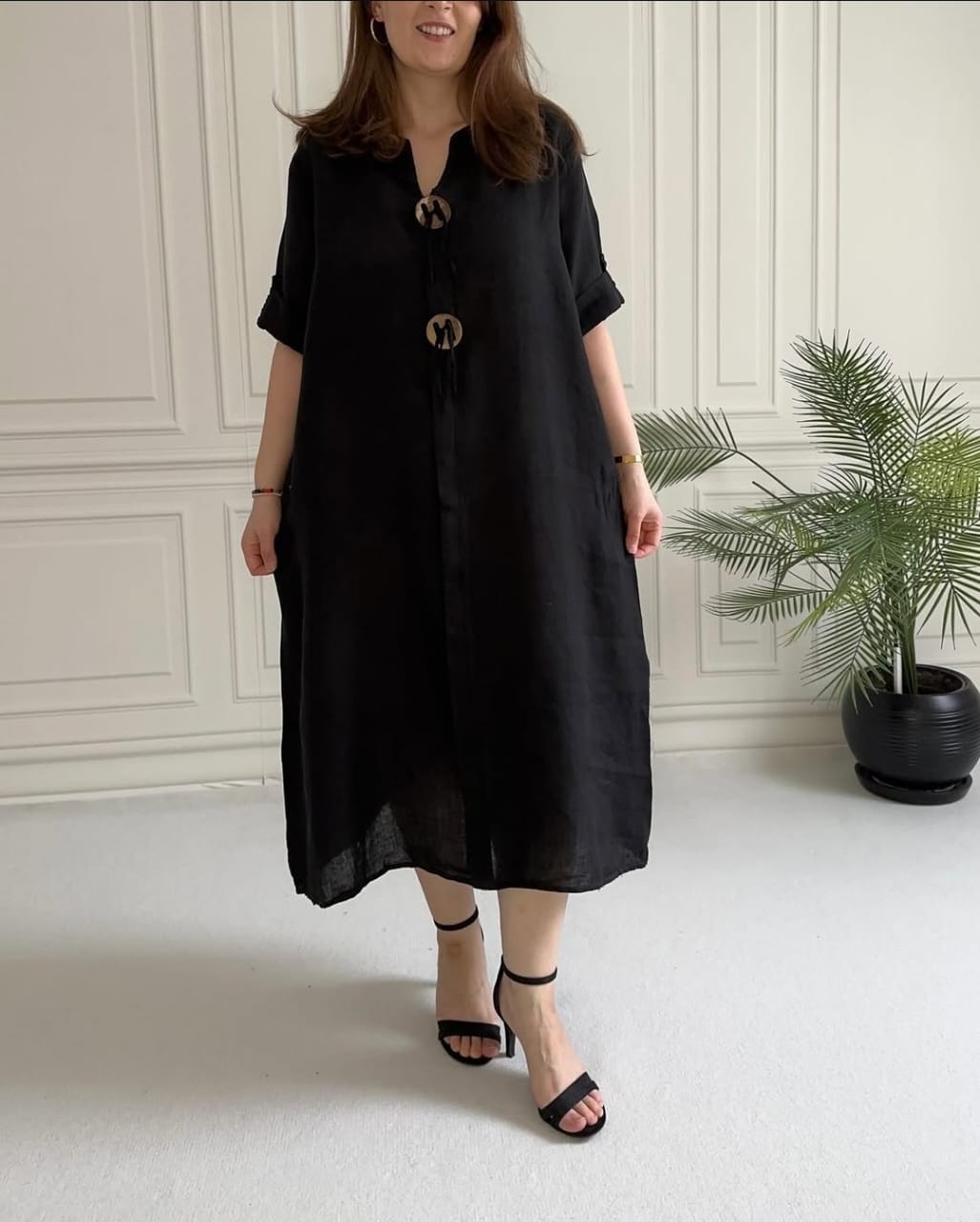 Vestido Marina (COMPRE 1 E LEVE 2 ) + Bolsa (PRESENTE)