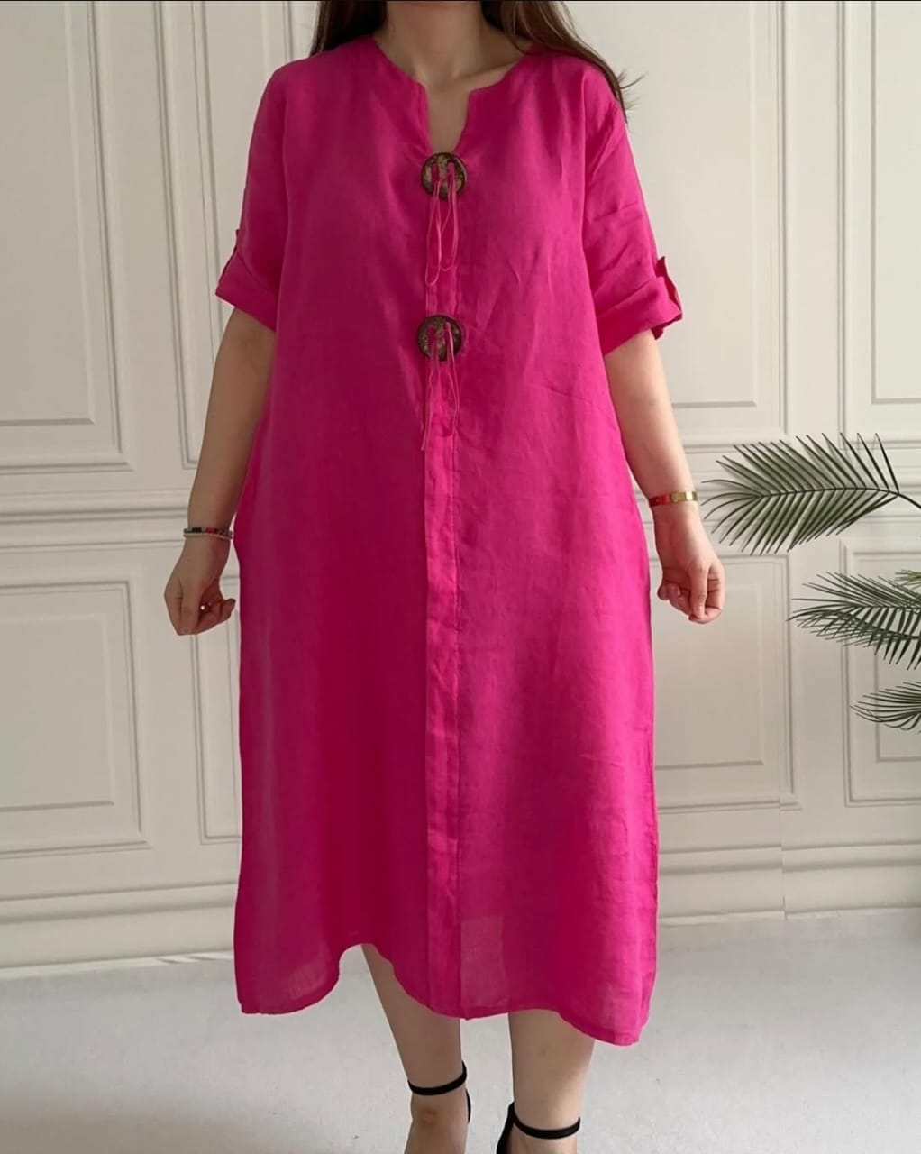 Vestido Marina (COMPRE 1 E LEVE 2 ) + Bolsa (PRESENTE)