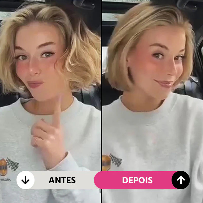 Pente Alisador de Cabelo 5 em 1 Sem Fio/Portátil