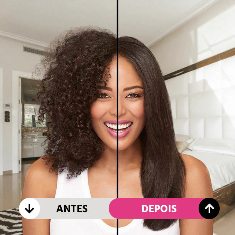 Pente Alisador de Cabelo 5 em 1 Sem Fio/Portátil