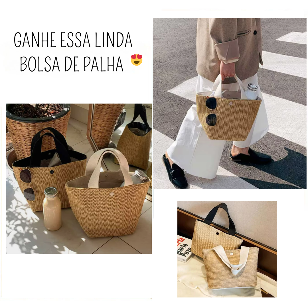 Vestido Marina (COMPRE 1 E LEVE 2 ) + Bolsa (PRESENTE)
