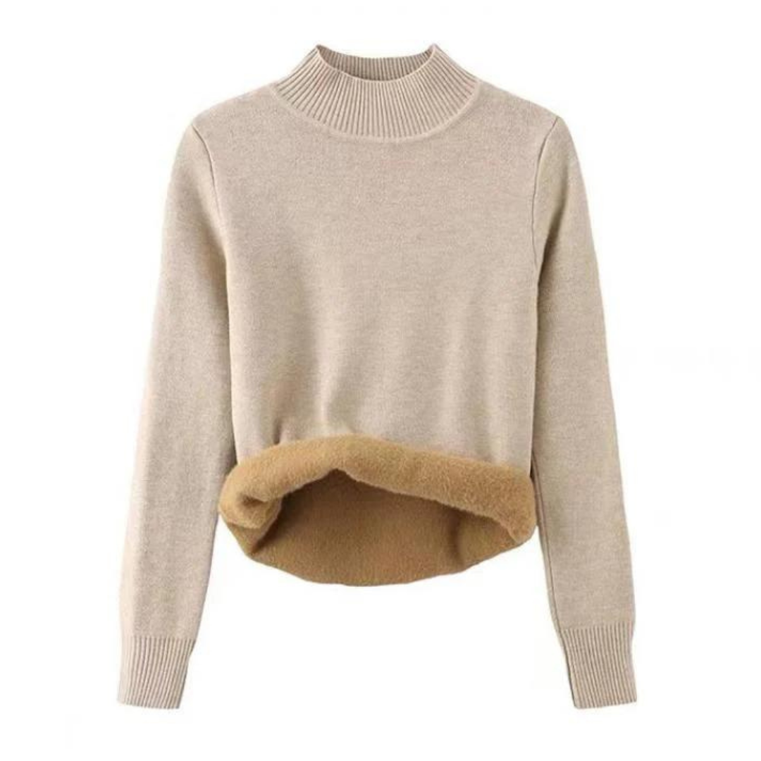 Suéter Feminino Forrado de Lã