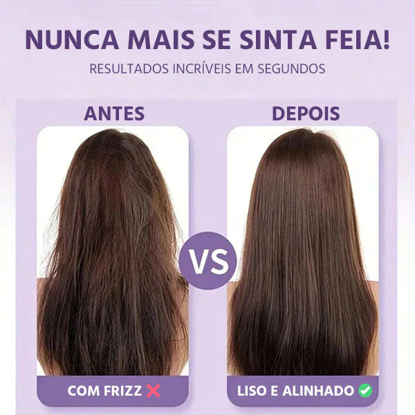 Pente Alisador de Cabelo 5 em 1 Sem Fio/Portátil