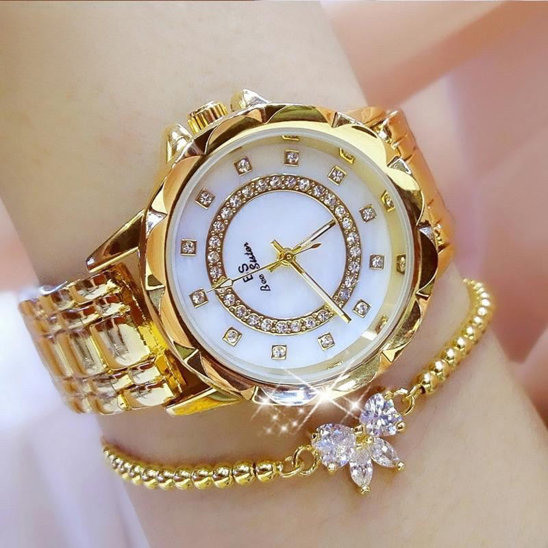 Relógio Diamond Luxury + Bracelete