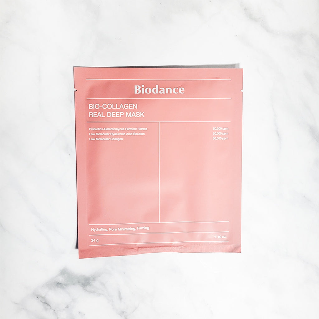 Máscara Facial Biodance Bio-Collagen Real Deep Mask