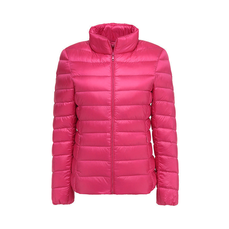 Jaqueta Feminina Puffer com Zíper