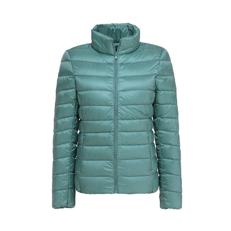 Jaqueta Feminina Puffer com Zíper