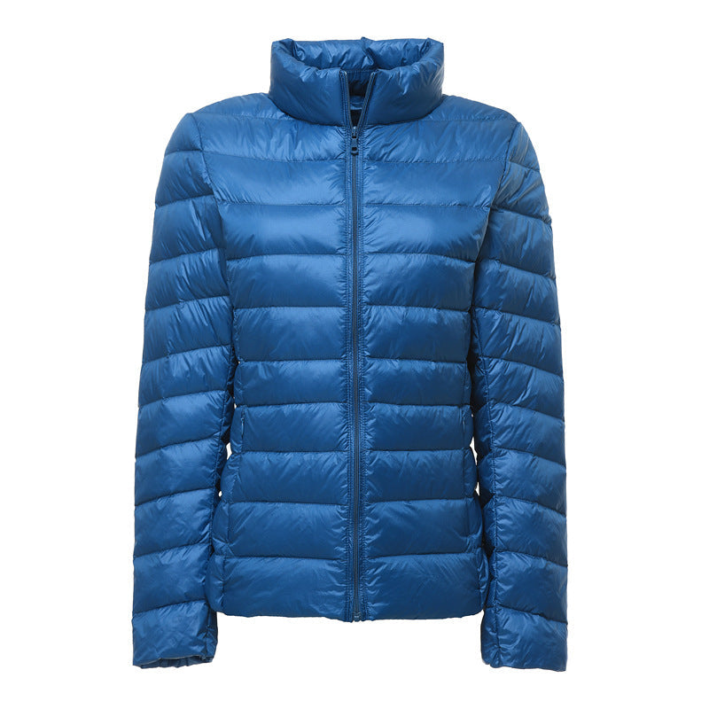 Jaqueta Feminina Puffer com Zíper