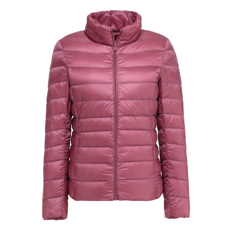 Jaqueta Feminina Puffer com Zíper