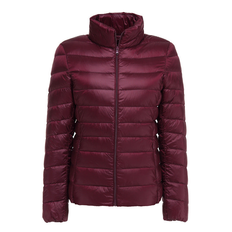 Jaqueta Feminina Puffer com Zíper