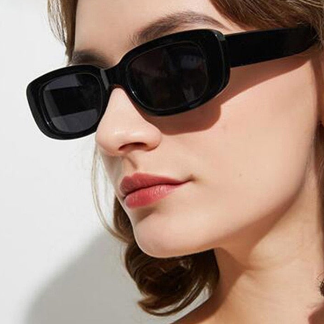 Óculos de Sol Vintage Retangular