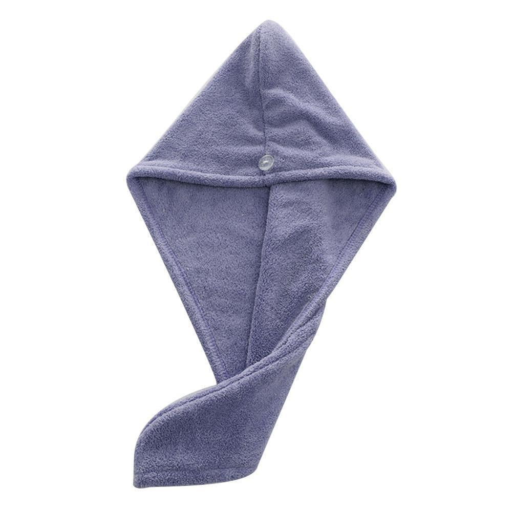 Toalha de Microfibra para Cabelo Anti-Frizz