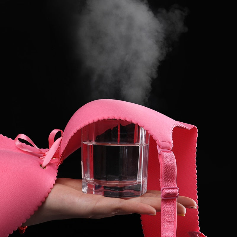 Sutiã com Cordão Frontal